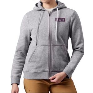 Yeti Women's Brushed Fleece Logo Full-Zip Hoodie